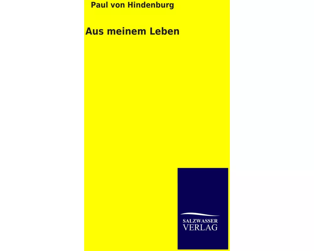 Aus meinem Leben