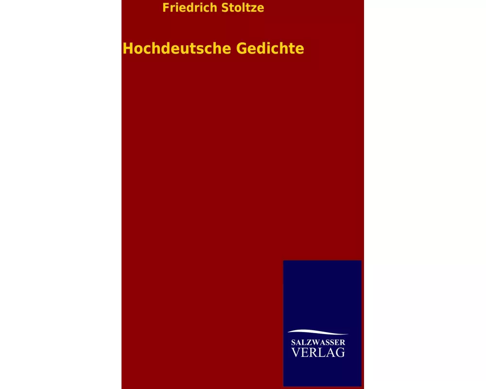 Hochdeutsche Gedichte