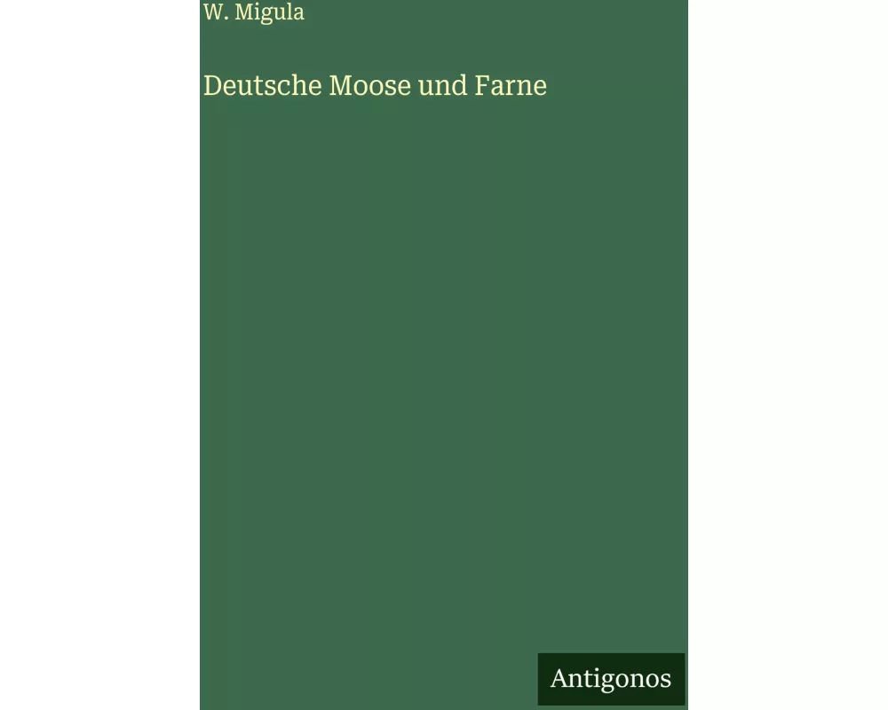 Deutsche Moose und Farne