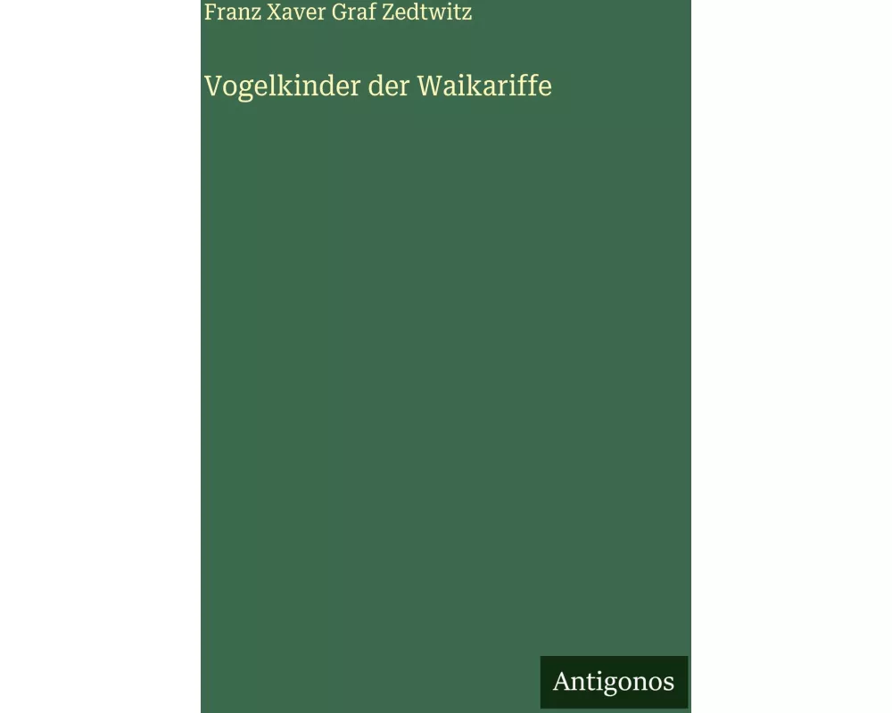 Vogelkinder der Waikariffe