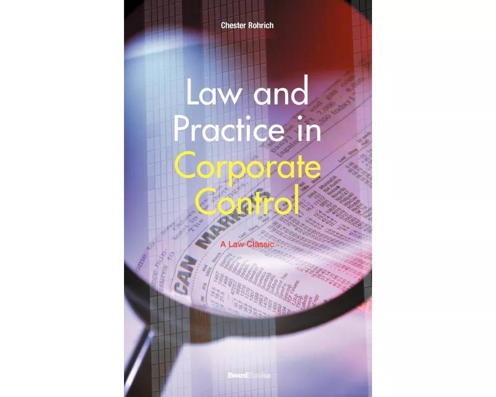Law and Practice in Corporate Control