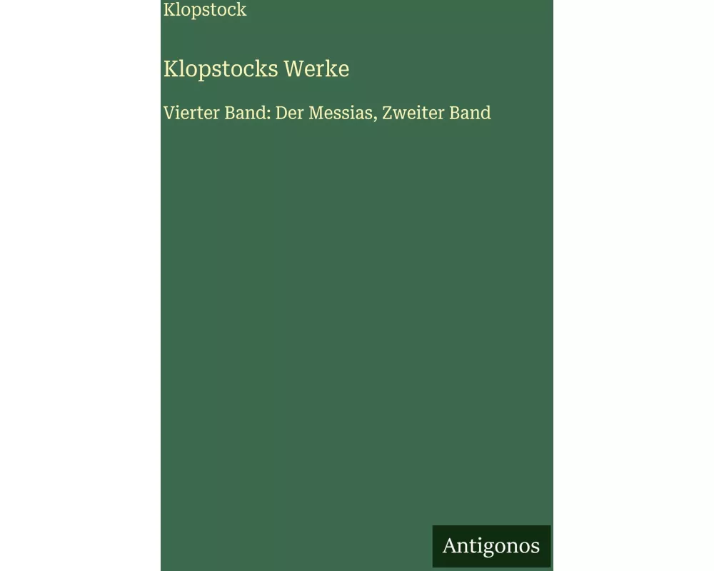 Klopstocks Werke