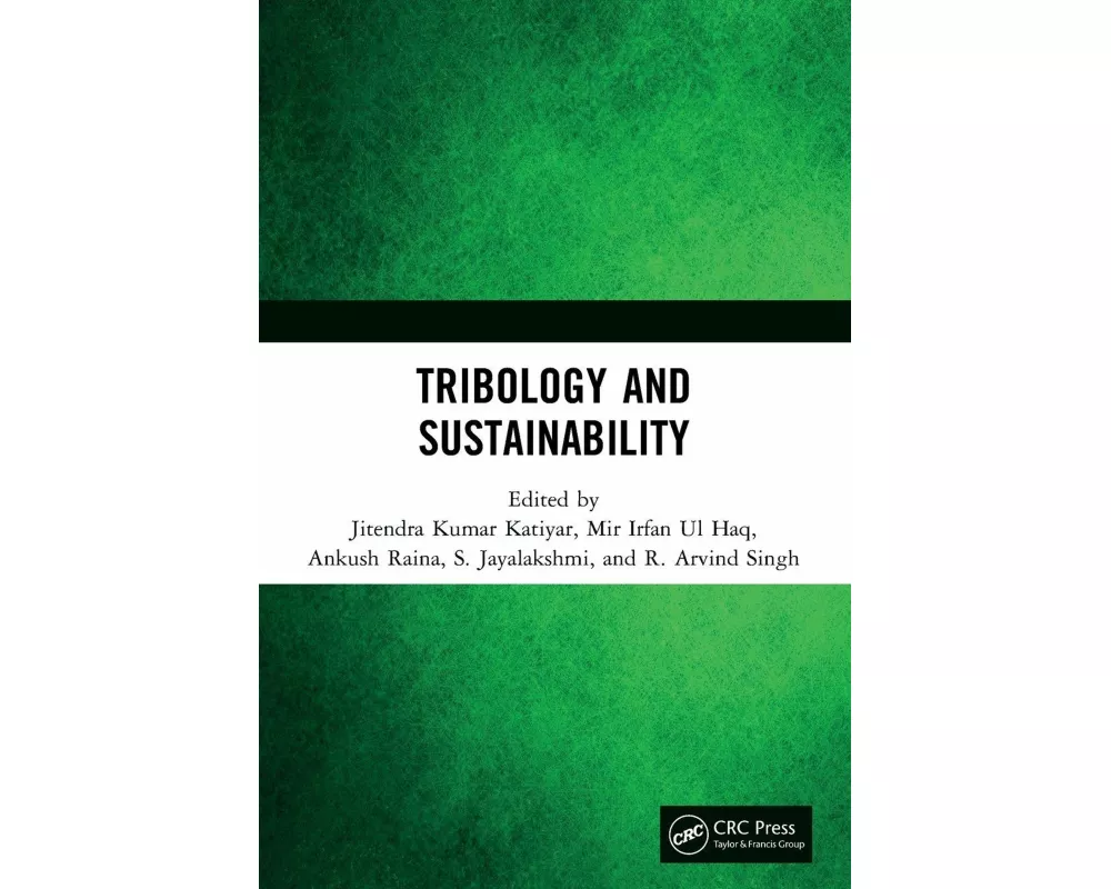 Tribology and Sustainability
