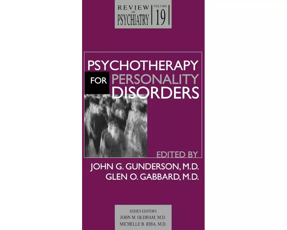 Psychotherapy for Personality Disorders