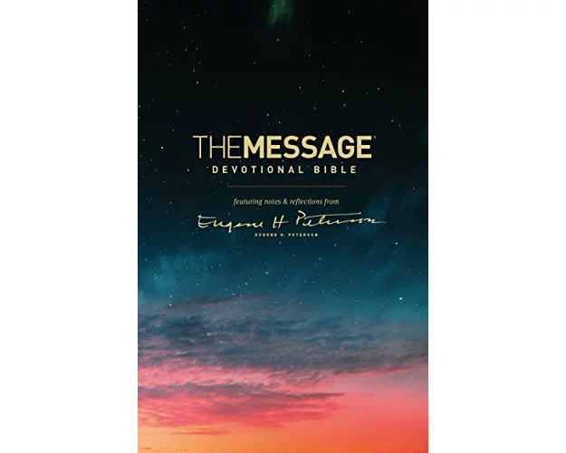 The Message Devotional Bible