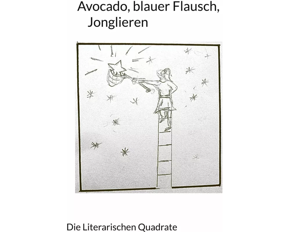 Avocado, blauer Flausch, Jonglieren
