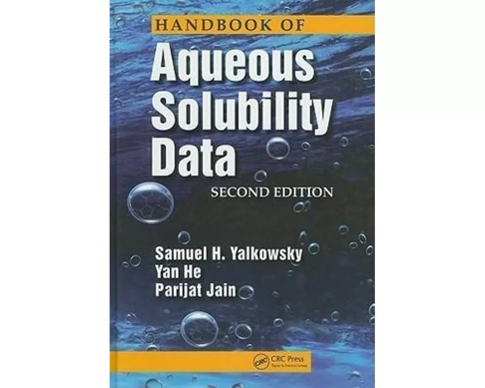 Handbook of Aqueous Solubility Data