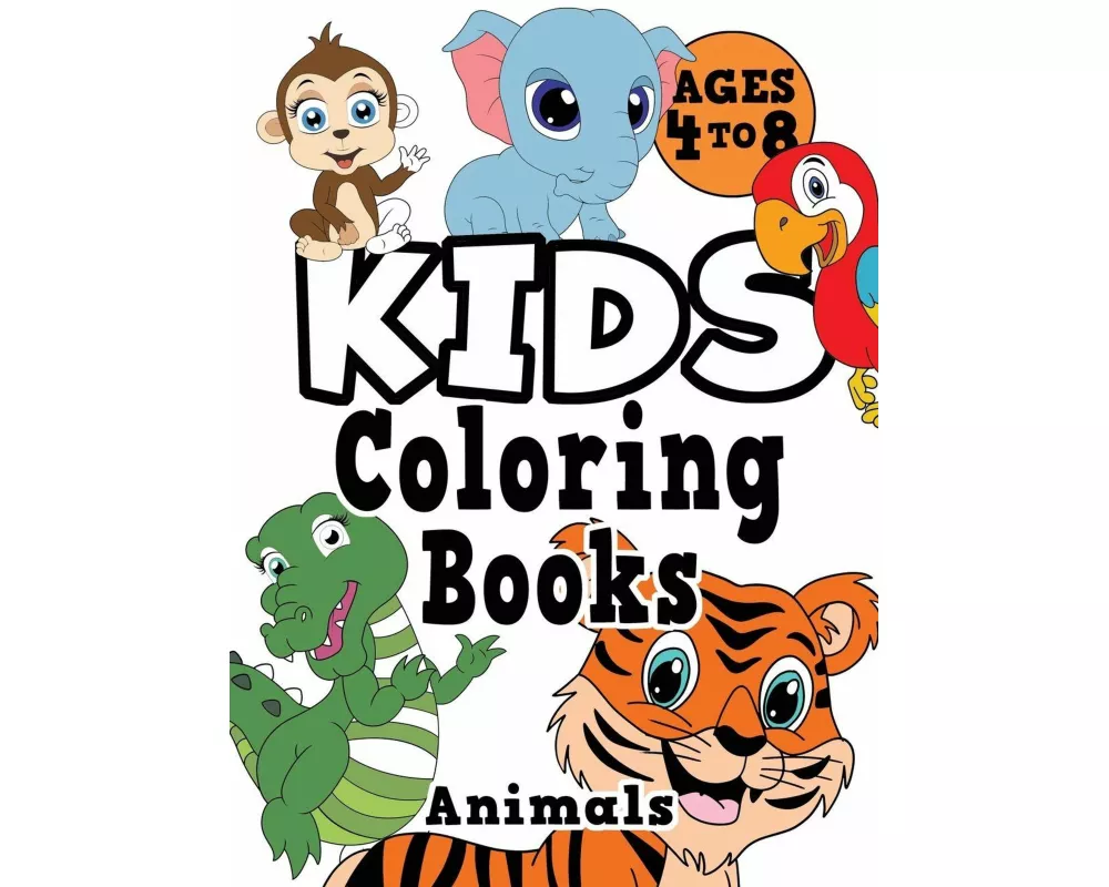 Kids Coloring Books Ages 4-8