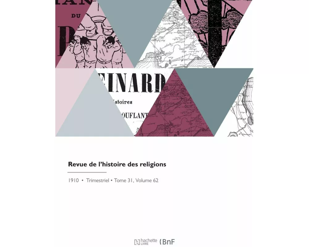 Revue de l'Histoire Des Religions