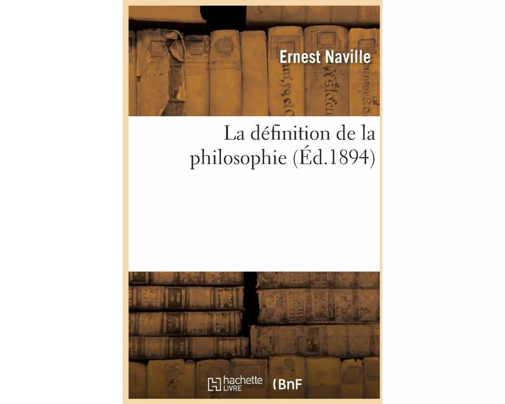 La Définition de la Philosophie