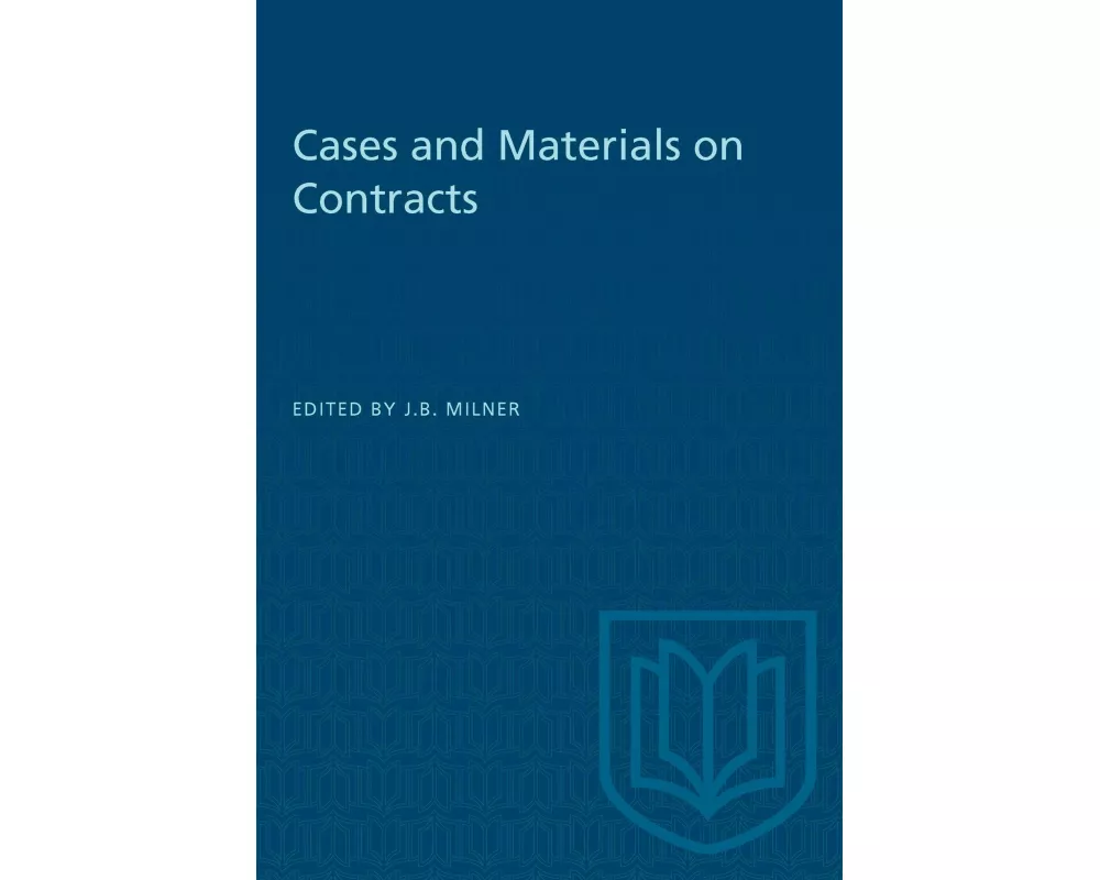 Cases And Materials On Contracts