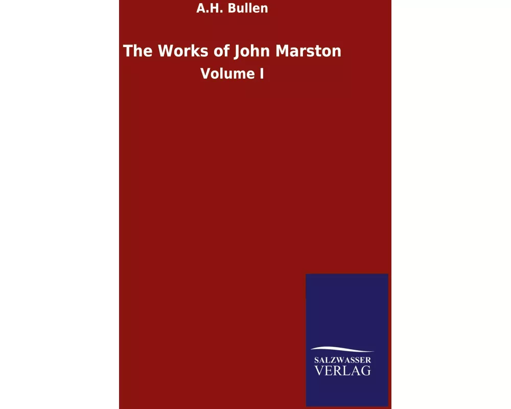 The Works of John Marston