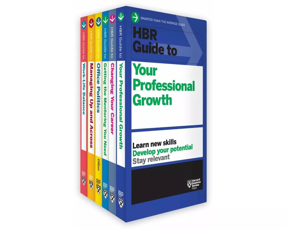 HBR Guides to Managing Your Career Collection (6 Books)