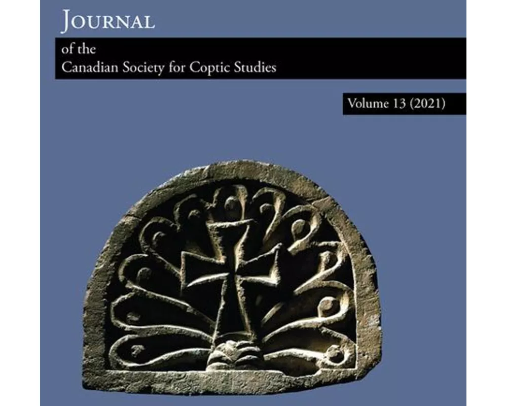 Journal of the Canadian Society for Coptic Studies Volume 13