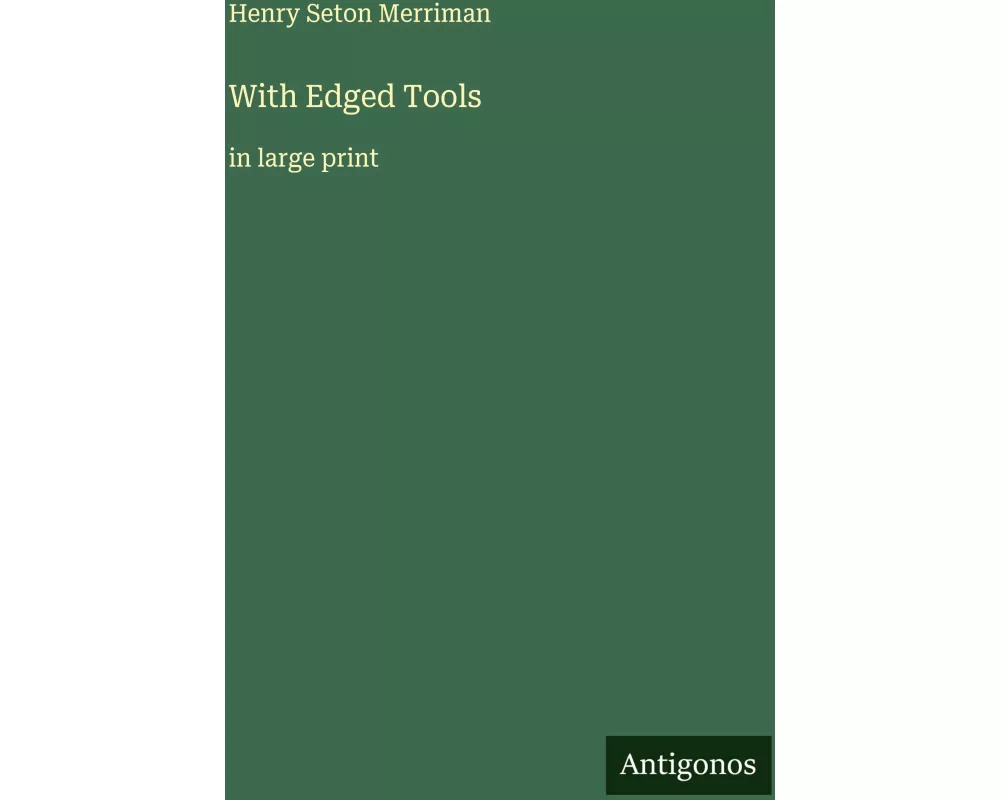 With Edged Tools