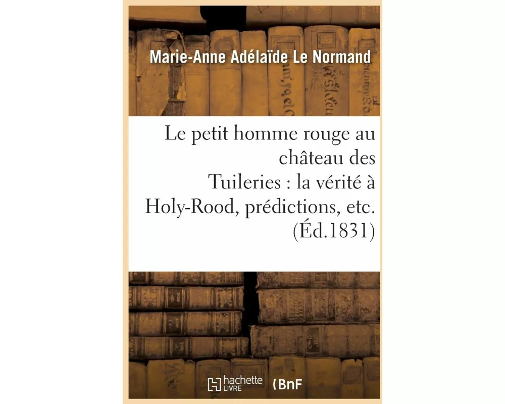 Le petit homme rouge au château des Tuileries