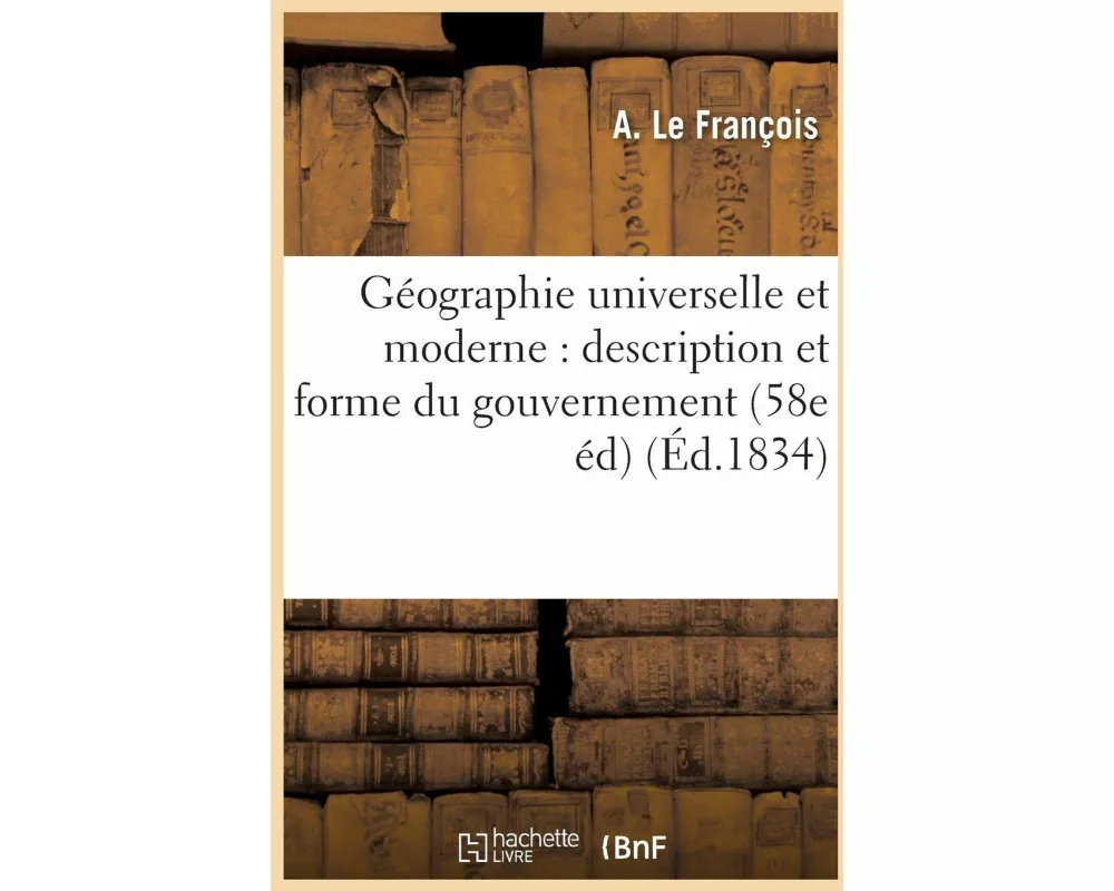 Géographie universelle et moderne de Crozat
