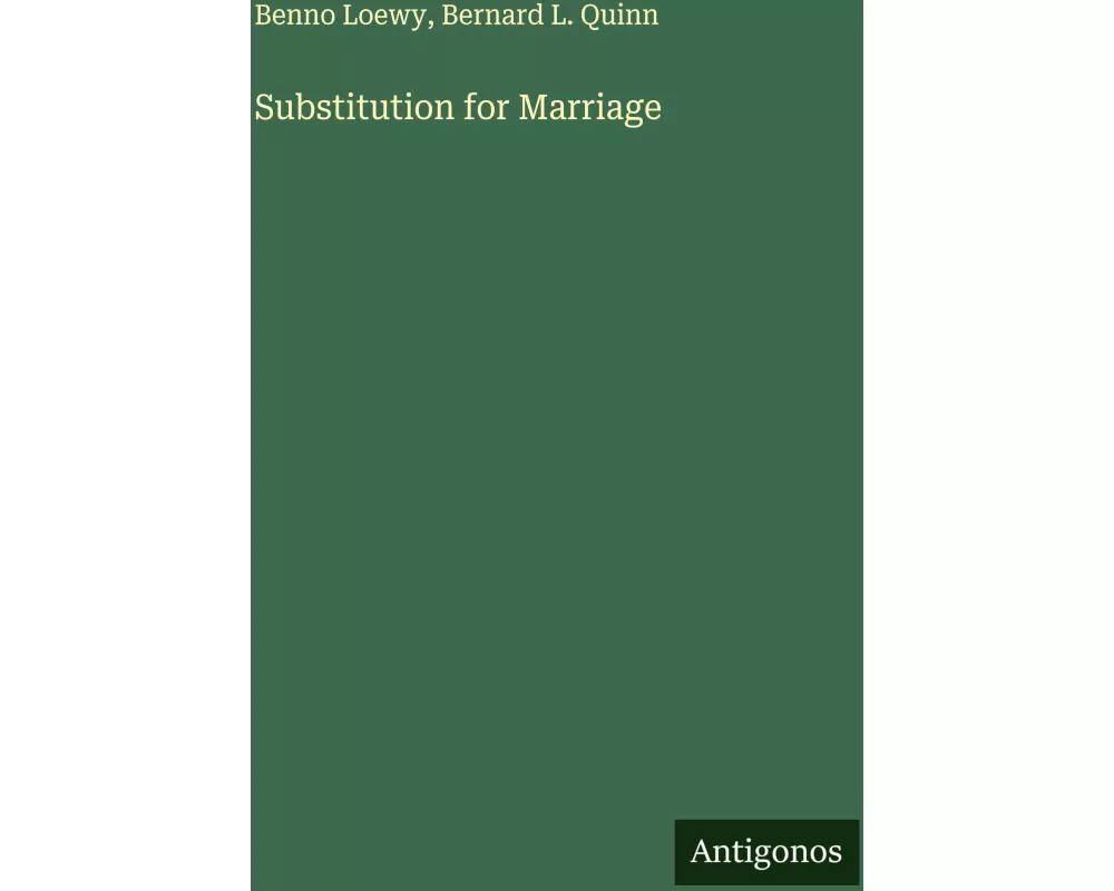 Substitution for Marriage