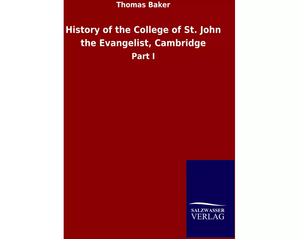 History of the College of St. John the Evangelist, Cambridge