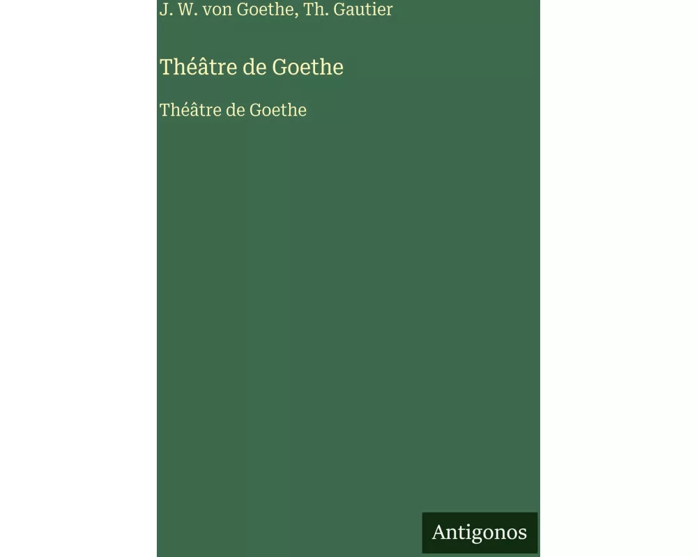 Théâtre de Goethe