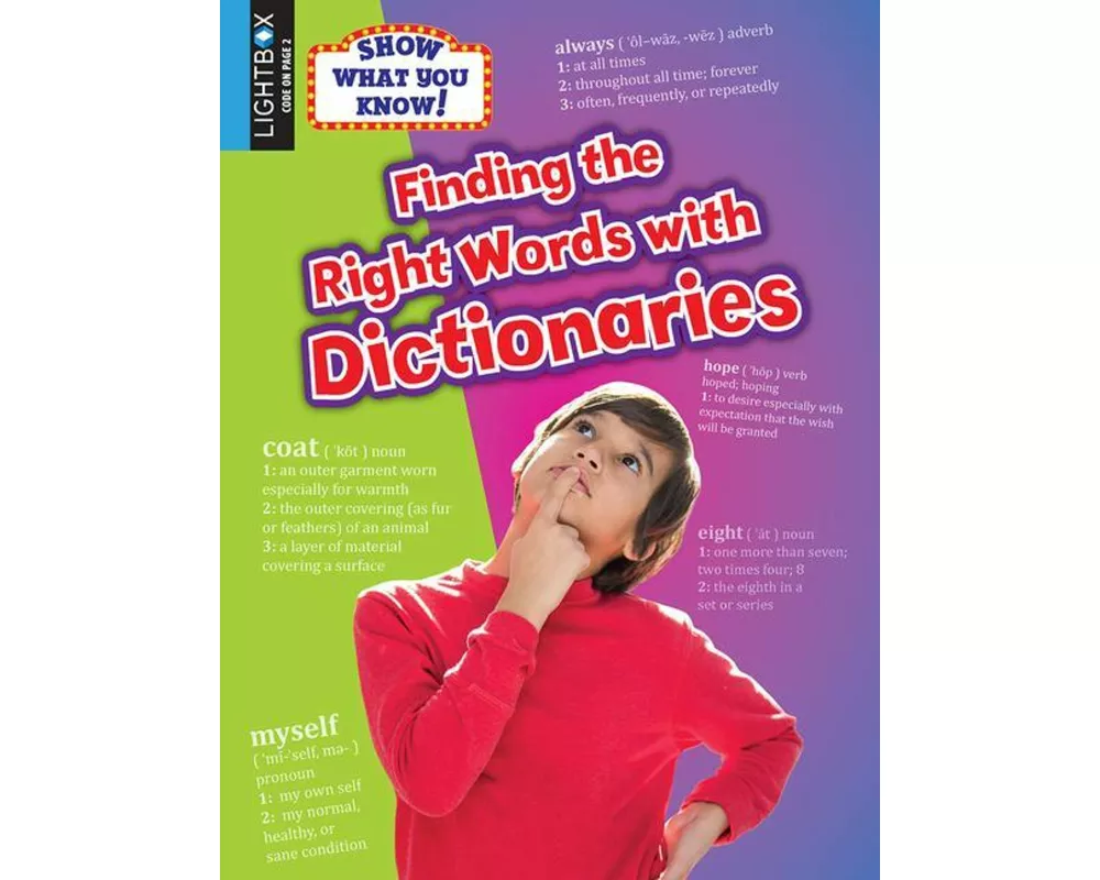 Finding the Right Words with Dictionaries