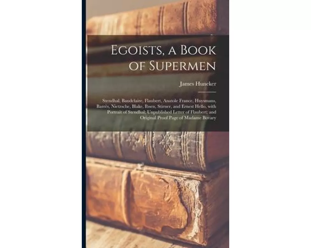 Egoists, a Book of Supermen