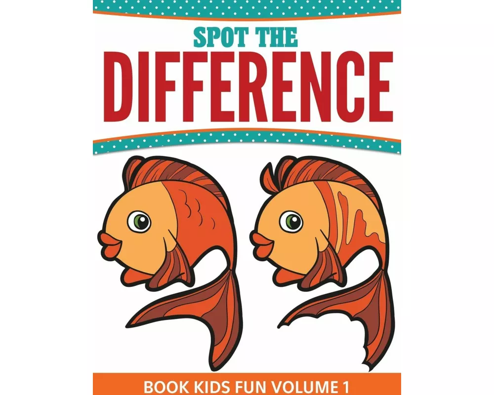 Spot the Difference Book Kids Fun
