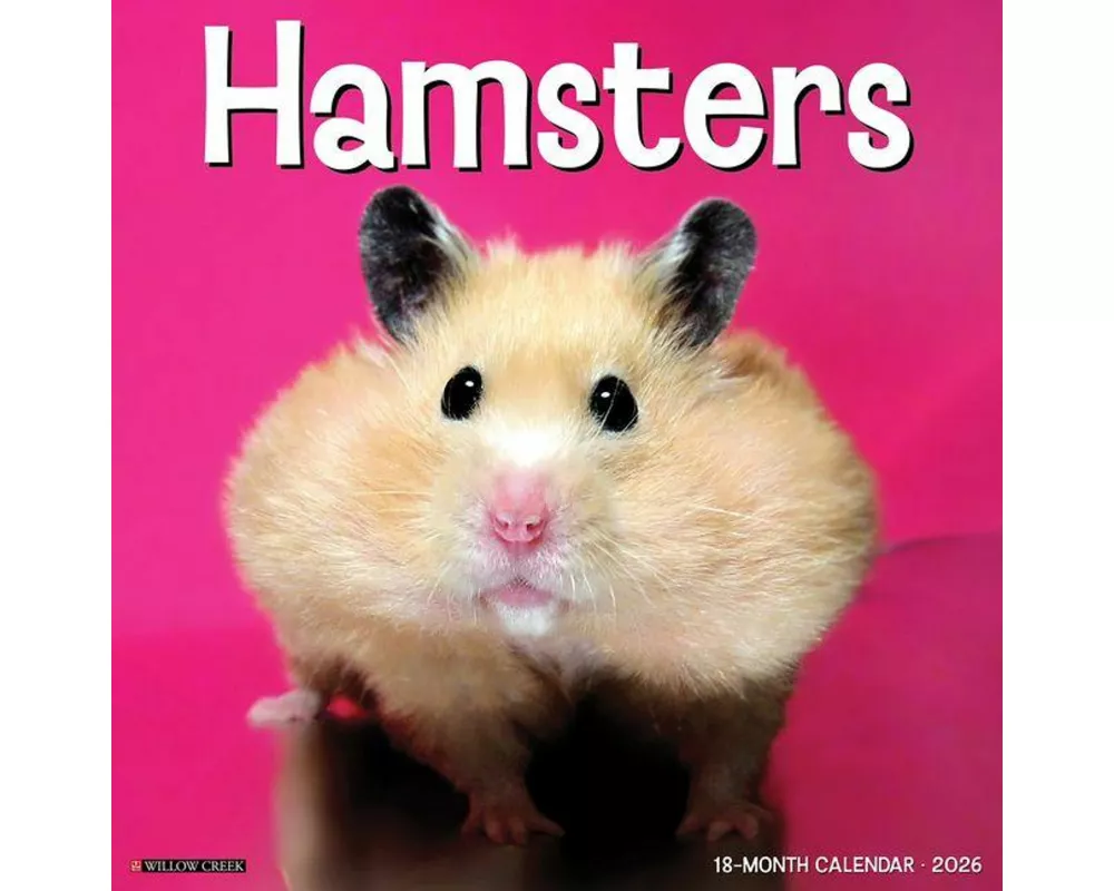 Hamsters 2026 Wall Calendar