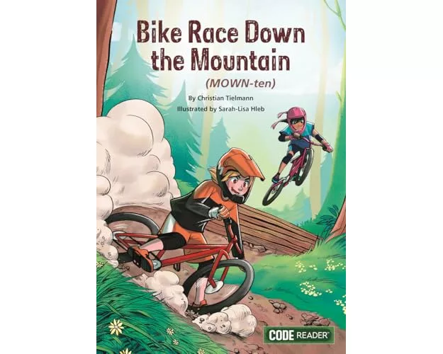 Bike Race Down the Mountain