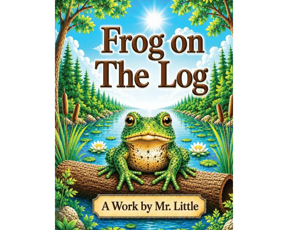 Frog on The Log