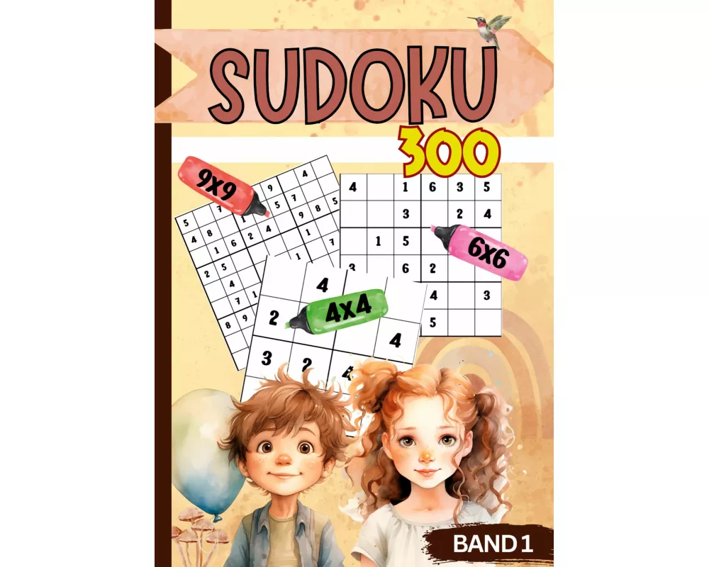 Sudoku für Kinder- 300 Sudokus