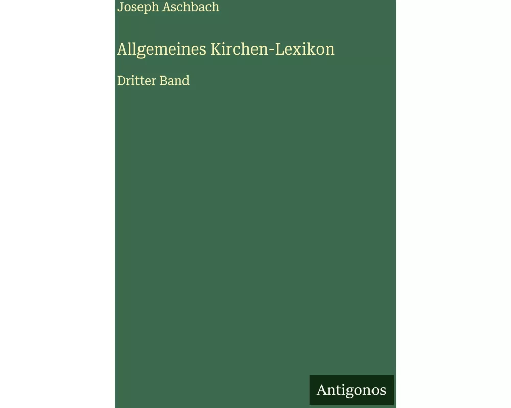 Allgemeines Kirchen-Lexikon