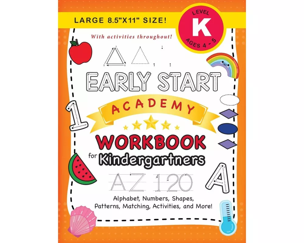 Early Start Academy Workbook for Kindergartners