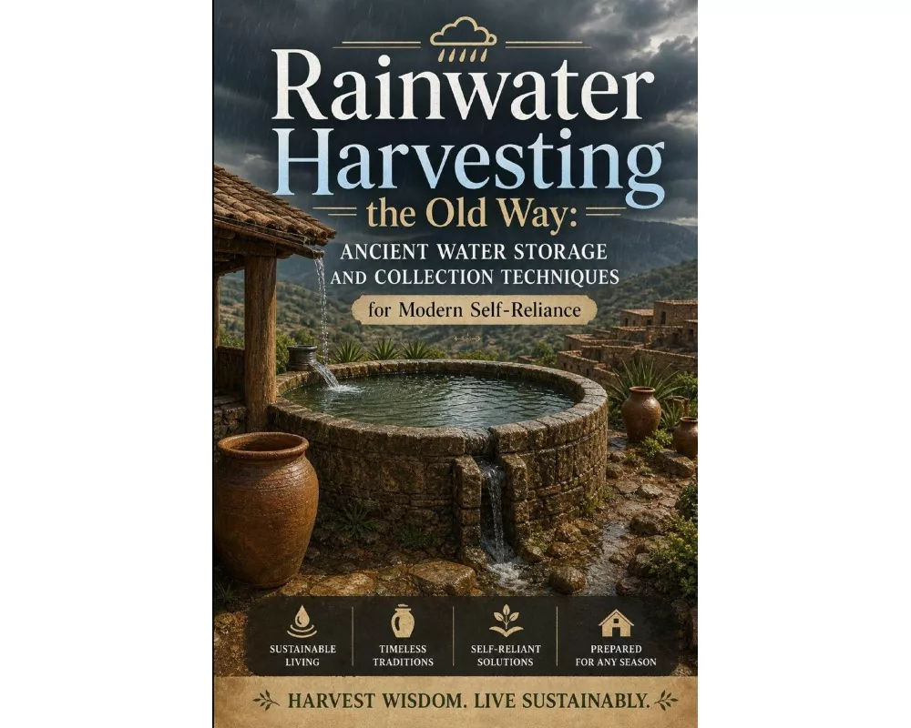Rainwater Harvesting the Old Way