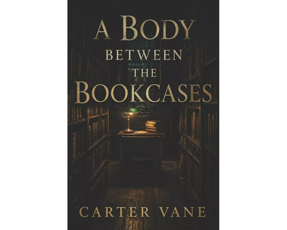 A Body Between The Bookcases
