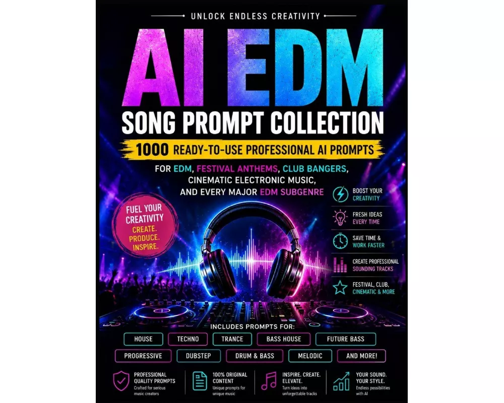 AI EDM Song Prompt Collection