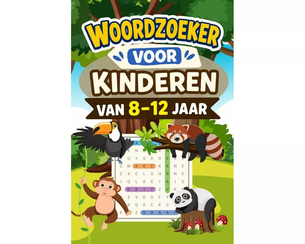 Woordzoeker Voor Kinderen Van 8-12 Jaar