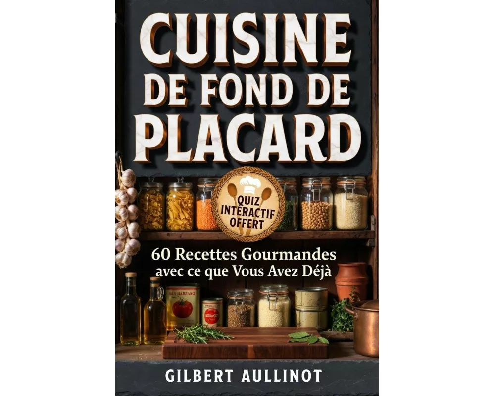 CUISINE DE FOND DE PLACARD 60 Recettes Économiques et Anti-Gaspillage