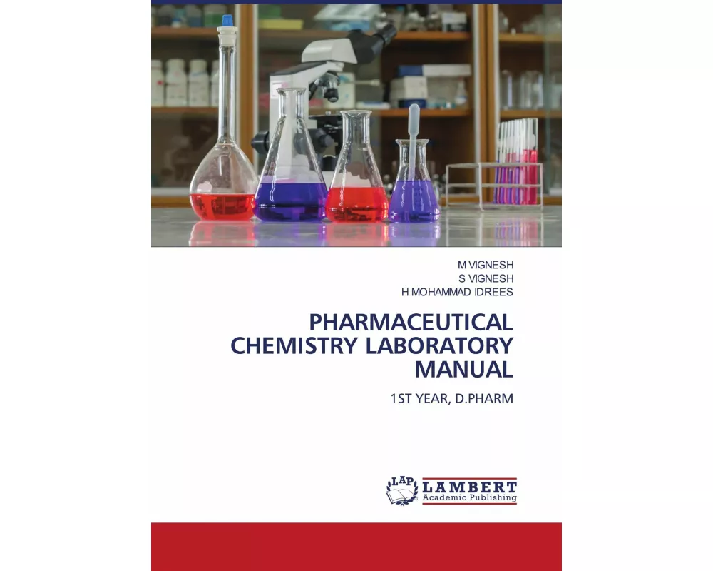 Pharmaceutical Chemistry Laboratory Manual