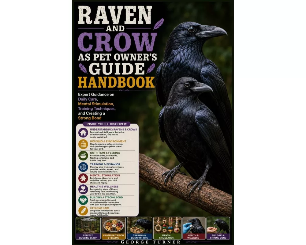 Raven and Crow as Pet Owner's Guide Handbook