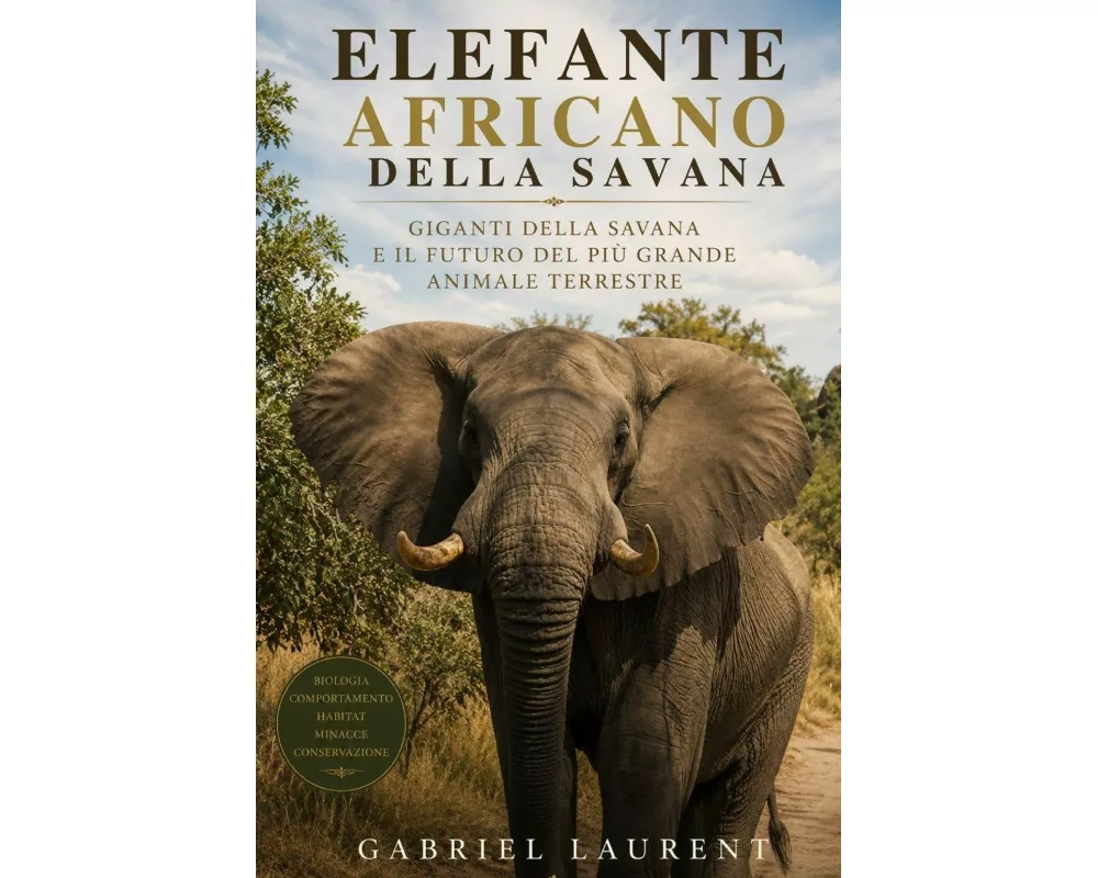 Elefante africano della savana