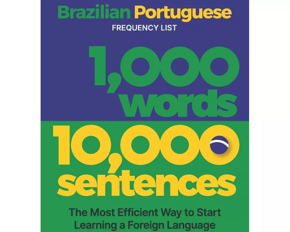 1,000 Words 10,000 Sentences - a Brazilian Portuguese Frequency List