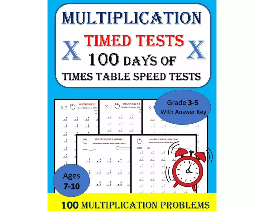 Multiplication Timed Tests