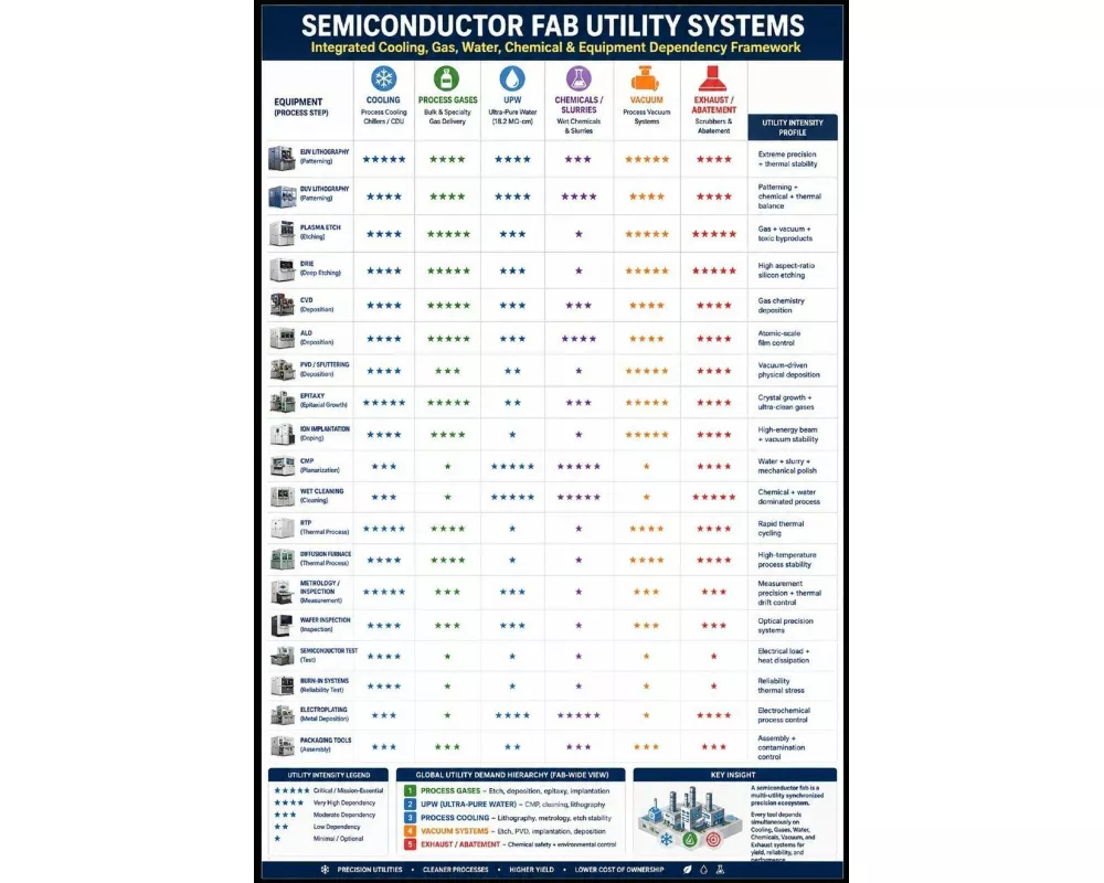 Semiconductor Fab Utility Systems