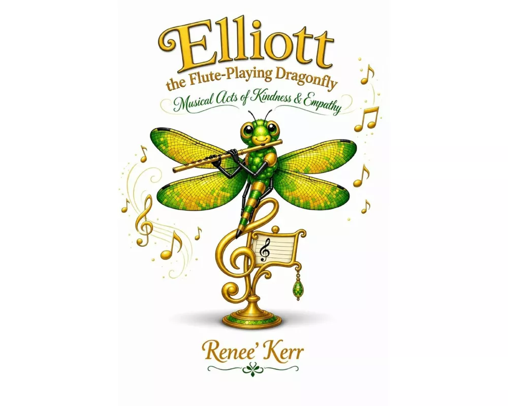 Elliott the Flute-Playing Dragonfly