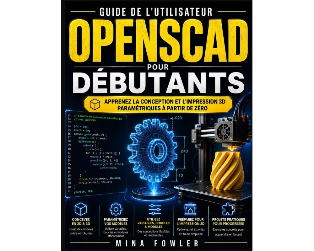 Guide de l'utilisateur OpenSCAD pour débutants