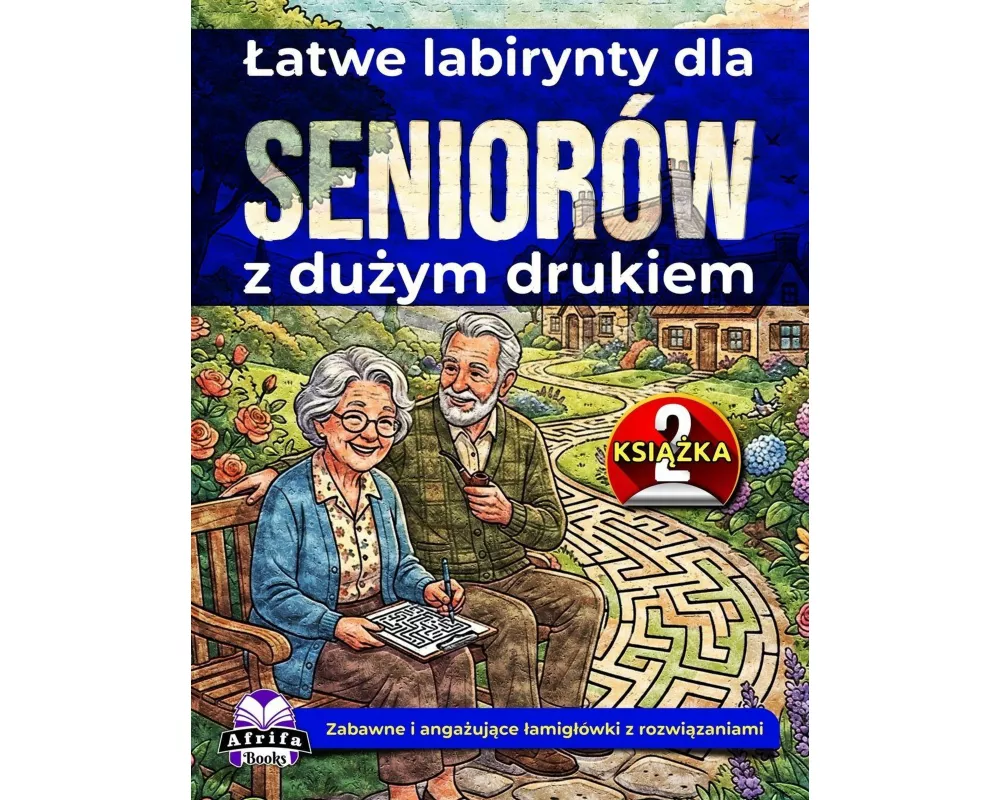 ¿atwe labirynty dla seniorów z du¿ym drukiem