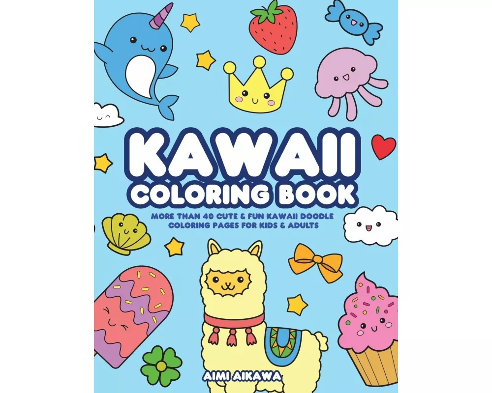 Kawaii Coloring Book