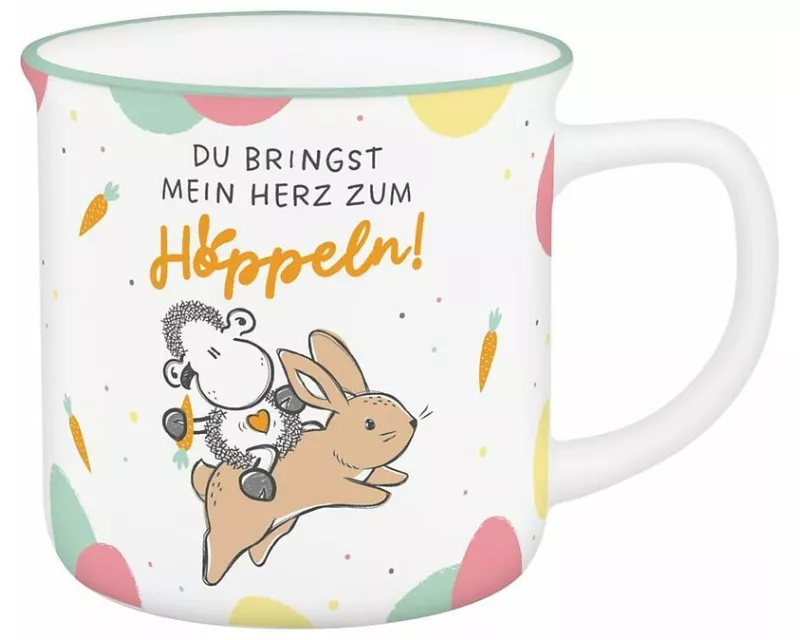 Becher "Du bringst mein Herz zum Hoppeln!"