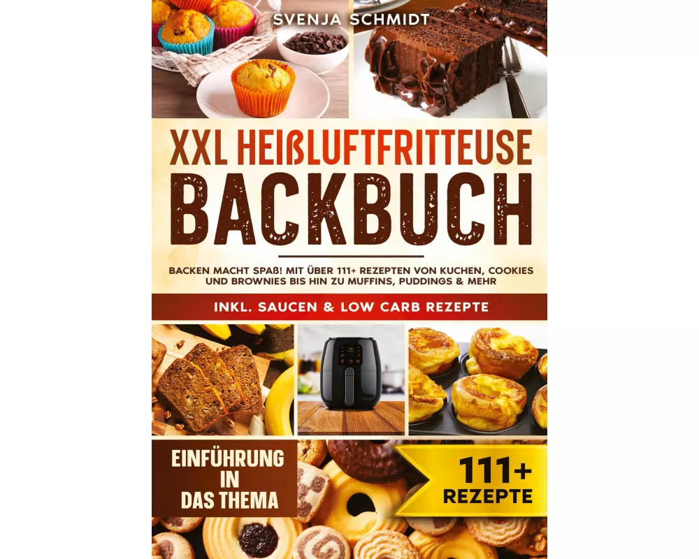 XXL Heißluftfritteuse Backbuch
